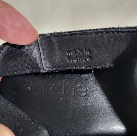 Arche Himali Suede Leather Razor-Lugged Sole Sandals Size US 8 / EU 39 - Picture 9 of 10